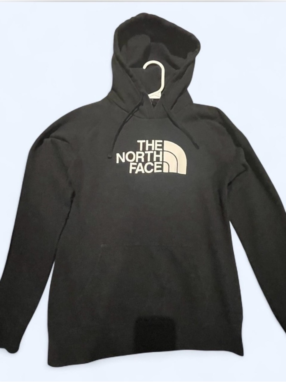 The North Face Women’s Black Logo Hoodie in size M